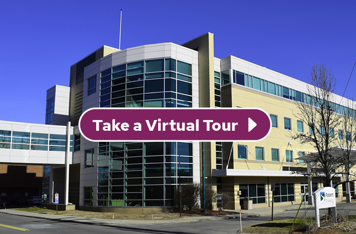 Exterior image of the SolutionHealth Cancer Institute at Southern NH